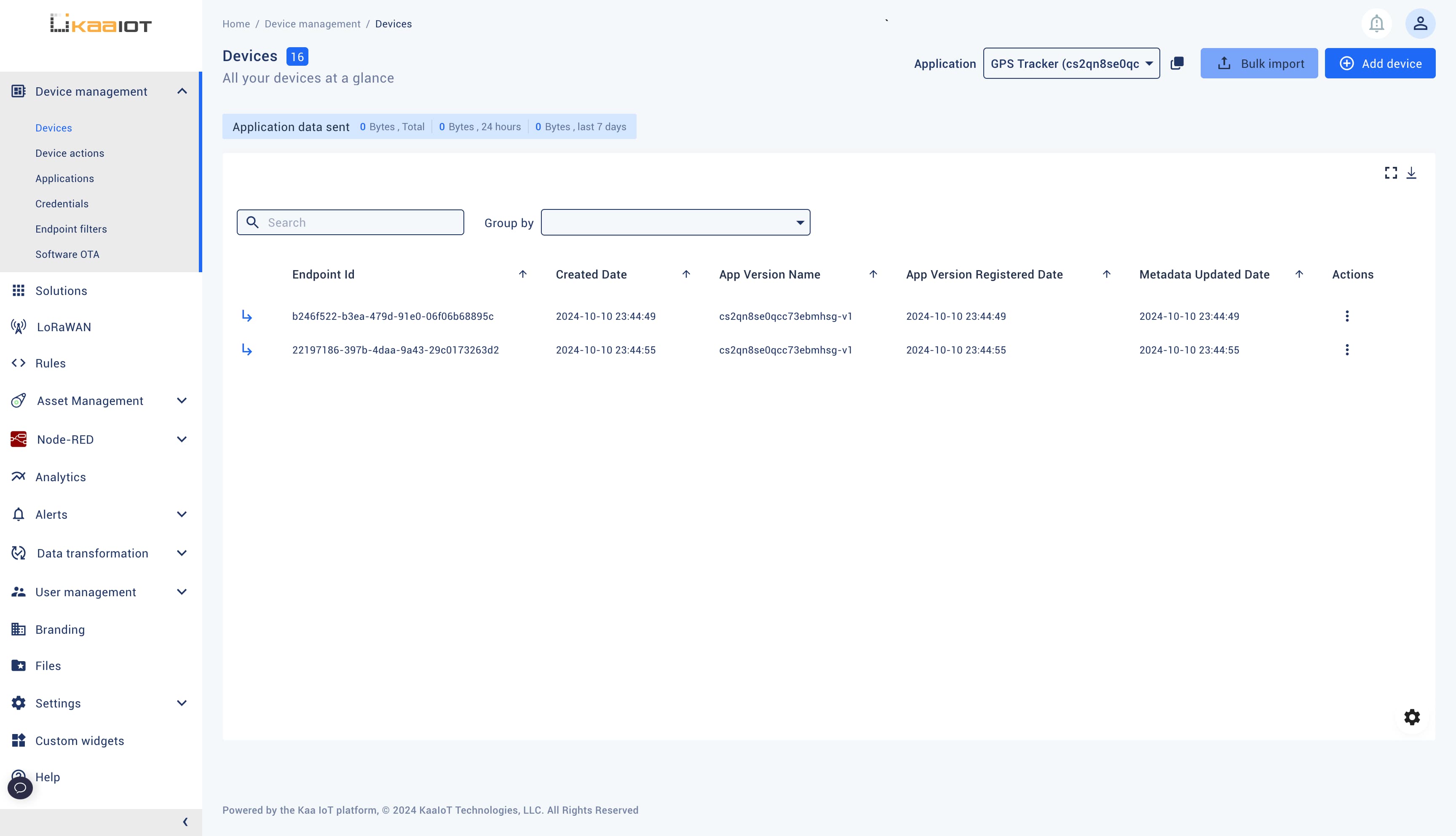 Create endpoints