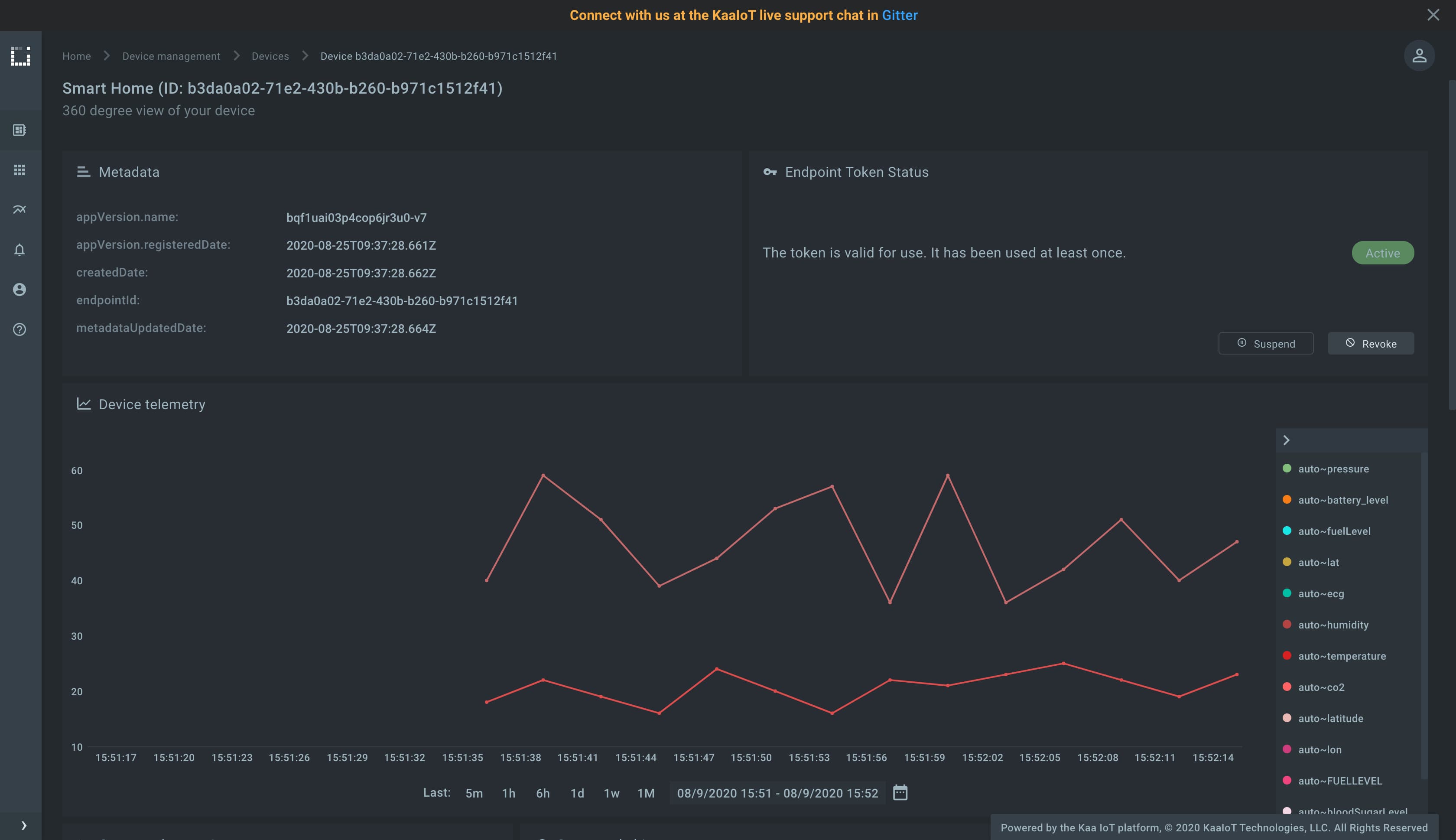 One-way TLS client telemetry