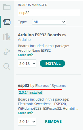 ESP32-S Module programming